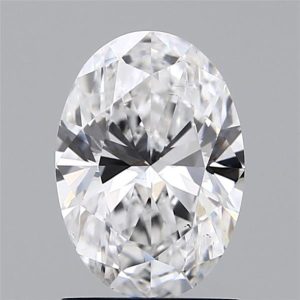 1.40 Carat Oval Cut Lab Diamond