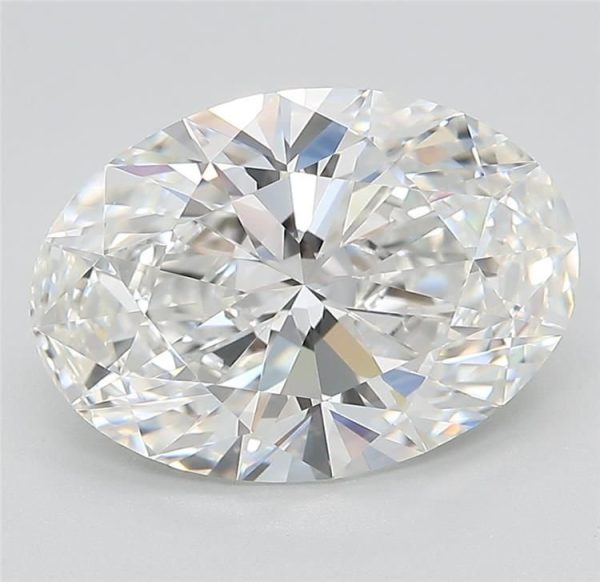 4.11 Carat Oval Cut Lab Diamond