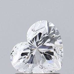 1.10 Carat Heart Cut Lab Diamond