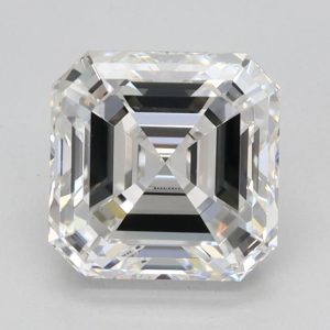 1.70 Carat Asscher Cut Lab Diamond