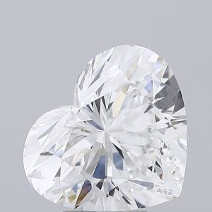 3.93 Carat Heart Cut Lab Diamond