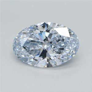 5.67 Carat Oval Cut Lab Diamond
