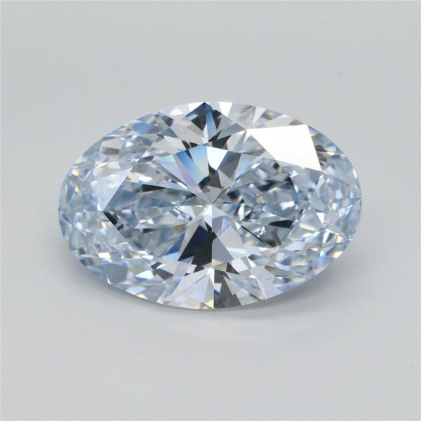 5.67 Carat Oval Cut Lab Diamond