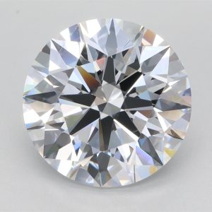 5.13 Carat Round Cut Lab Diamond