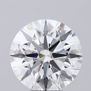 7.73 Carat Round Cut Lab Diamond