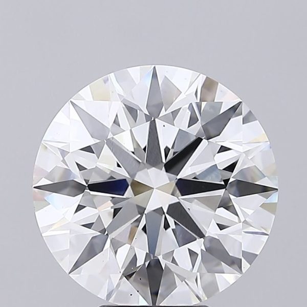 7.73 Carat Round Cut Lab Diamond