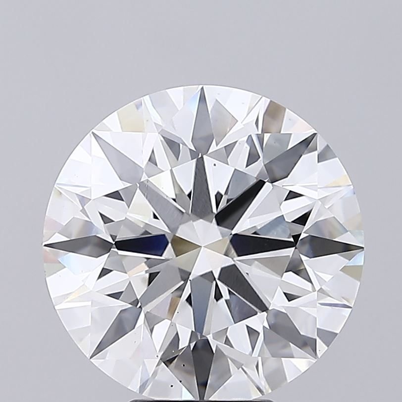 7.73 Carat Round Cut Lab Diamond