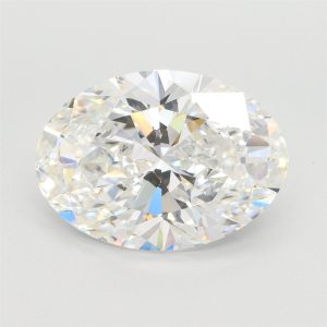 6.83 Carat Oval Cut Lab Diamond