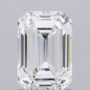 1.65 Carat Emerald Cut Lab Diamond