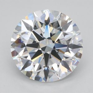 4.31 Carat Round Cut Lab Diamond