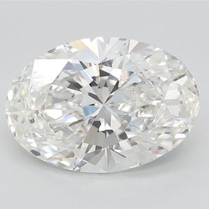 3.06 Carat Oval Cut Lab Diamond