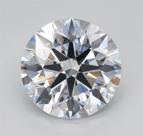 5.17 Carat Round Cut Lab Diamond