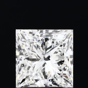 3.52 Carat Princess Cut Lab Diamond
