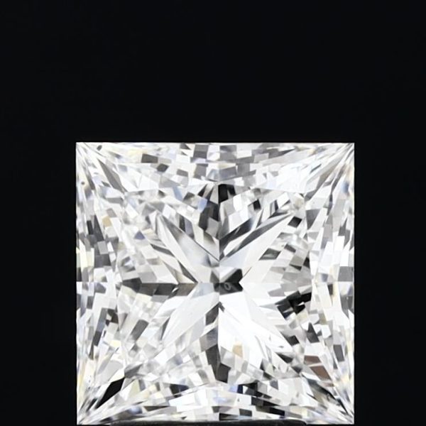 3.52 Carat Princess Cut Lab Diamond