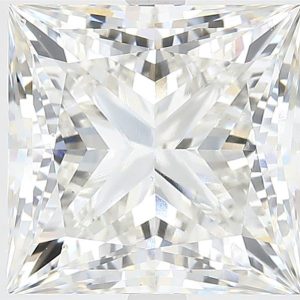 6.79 Carat Princess Cut Lab Diamond