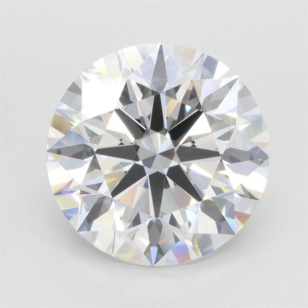 6.52 Carat Round Cut Lab Diamond