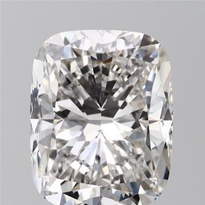 3.64 Carat Cushion Cut Lab Diamond