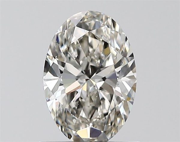 0.90 Carat Oval Cut Lab Diamond