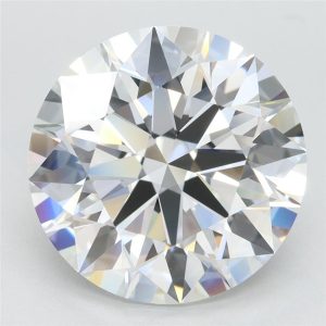 6.80 Carat Round Cut Lab Diamond