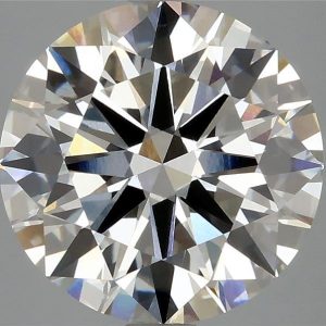 5.05 Carat Round Cut Lab Diamond