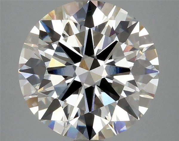 5.05 Carat Round Cut Lab Diamond