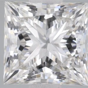 1.23 Carat Princess Cut Lab Diamond