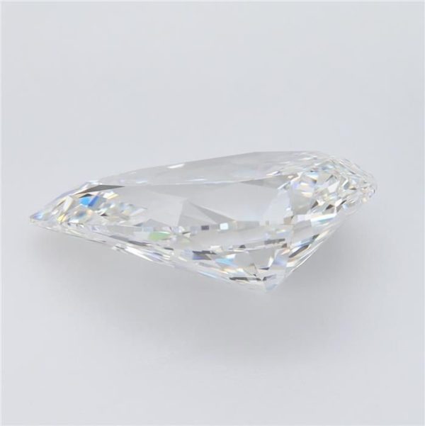 5.36 Carat Pear Cut Lab Diamond