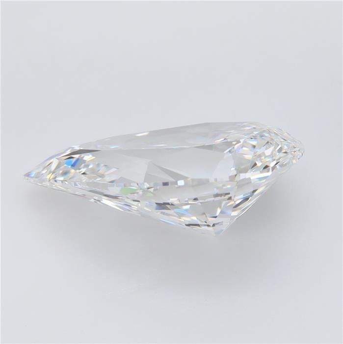 5.36 Carat Pear Cut Lab Diamond