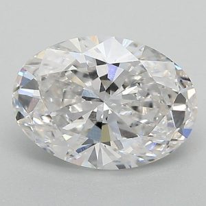 1.41 Carat Oval Cut Lab Diamond