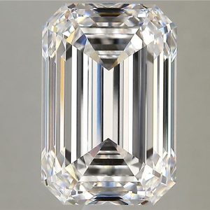 5.34 Carat Emerald Cut Lab Diamond