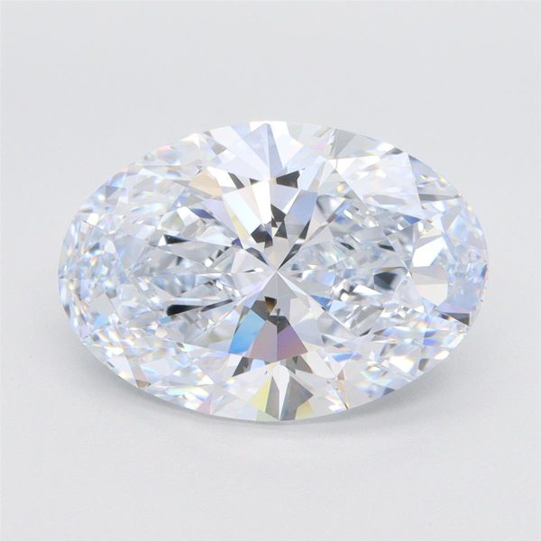 5.75 Carat Oval Cut Lab Diamond