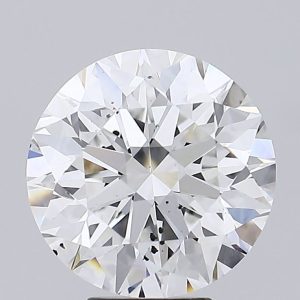 6.26 Carat Round Cut Lab Diamond