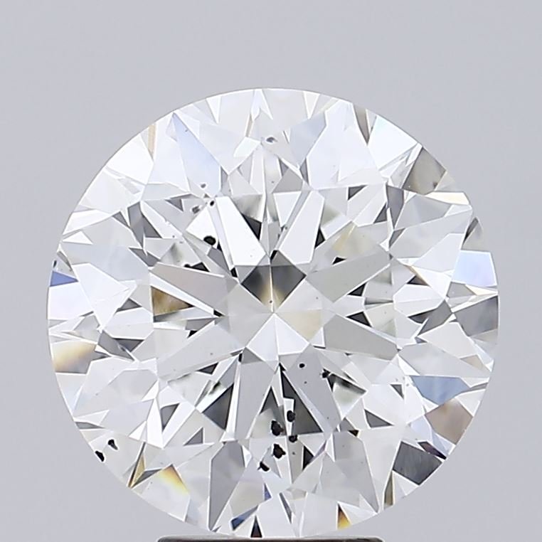 6.26 Carat Round Cut Lab Diamond