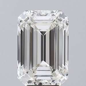 7.59 Carat Emerald Cut Lab Diamond