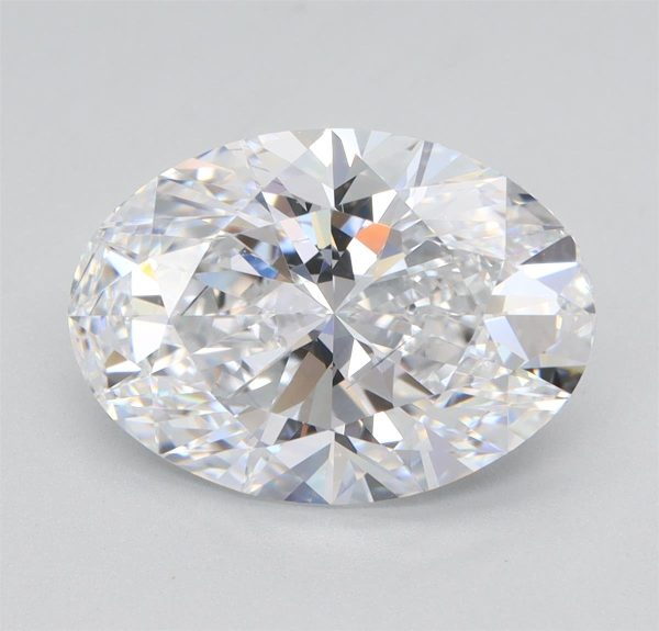 3.24 Carat Oval Cut Lab Diamond