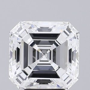 5.11 Carat Asscher Cut Lab Diamond