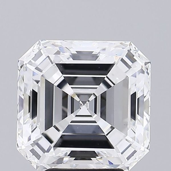 5.11 Carat Asscher Cut Lab Diamond