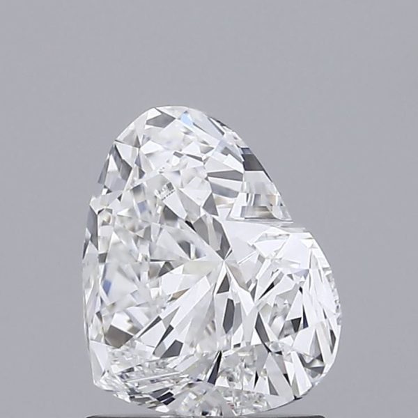 1.65 Carat Heart Cut Lab Diamond