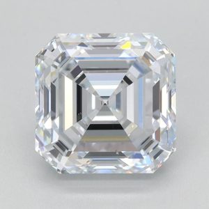 1.51 Carat Asscher Cut Lab Diamond