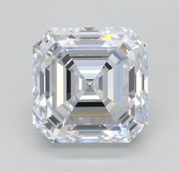 1.51 Carat Asscher Cut Lab Diamond