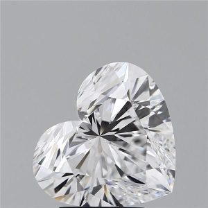 3.60 Carat Heart Cut Lab Diamond