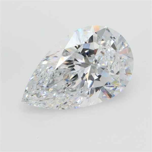4.10 Carat Pear Cut Lab Diamond
