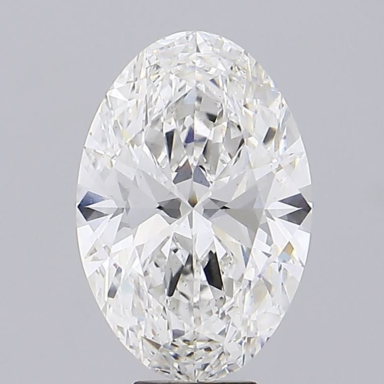 7.54 Carat Oval Cut Lab Diamond
