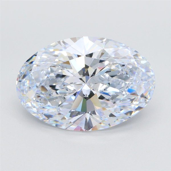 7.13 Carat Oval Cut Lab Diamond