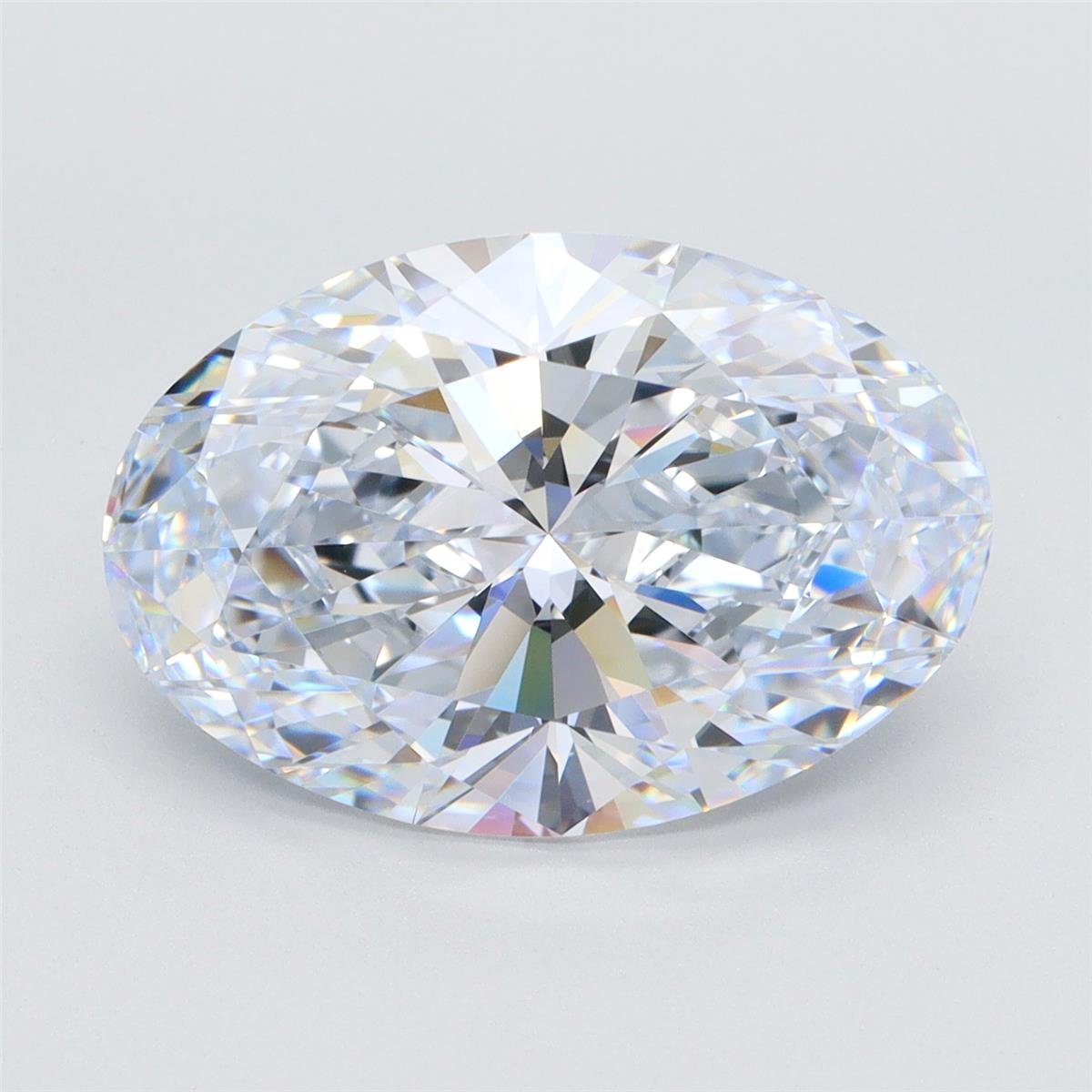 7.13 Carat Oval Cut Lab Diamond