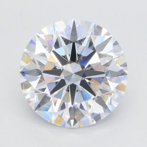 4.66 Carat Round Cut Lab Diamond