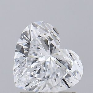 1.21 Carat Heart Cut Lab Diamond