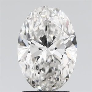 1.70 Carat Oval Cut Lab Diamond
