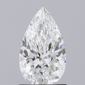 1.00 Carat Pear Cut Lab Diamond