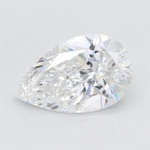 1.60 Carat Pear Cut Lab Diamond